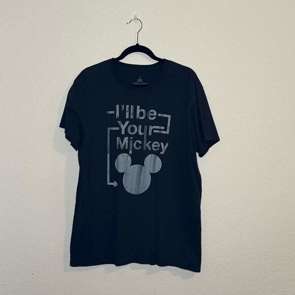 Disney I’ll Be Your Mickey Mouse Tee Shirt Top Size L - Picture 1 of 3